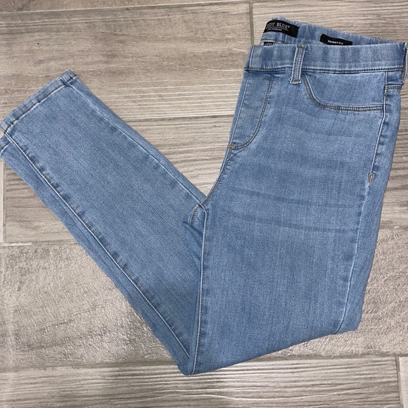 Judy Blue Mid Rise Skinny Fit Pull On Jeans, Size 13/31 - Picture 3 of 9